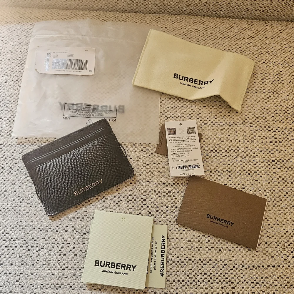 Authentic Burberry Card Holder